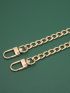 Metallic Chain Bag Strap