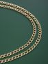 Metallic Chain Bag Strap