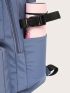 Letter Graphic Multi-compartment Backpack