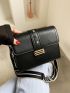 Minimalist Flap Crossbody Bag