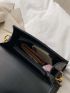 Mini Minimalist Push Lock Crossbody Bag