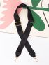 Crocodile Embossed Detail Bag Strap