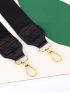 Crocodile Embossed Detail Bag Strap