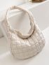Stylish Quilted Crossbody Hobo Bag Perfect For Work