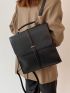 Minimalist Large Capacity Flap Backpack