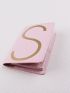 Letter Graphic Passport Case