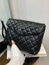 Minimalist Quilted Clutch Bag