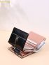 Metal Decor Chain Purse