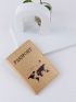 Letter Graphic Passport Holder