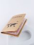Letter Graphic Passport Holder