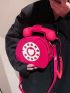 Telephone Design Satchel Bag