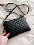 Minimalist Quilted Square Bag