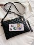 Minimalist Quilted Square Bag