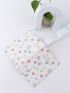 Flower & Cartoon Bear Graphic Passport Case