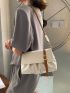 Minimalist Ruched Crossbody Bag