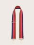 Colorblock Stripe Bag Strap