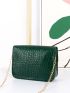 Mini Push Lock Flap Chain Bag