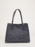 Minimalist Shoulder Tote Bag
