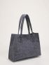 Minimalist Shoulder Tote Bag