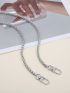 Metallic Chain Bag Strap