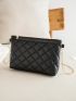 Mini Quilted Chain Square Bag