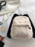 Mini Pocket Front Fluffy Classic Backpack