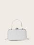 Rhinestone & Glitter Decor Box Bag