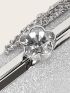 Rhinestone & Glitter Decor Box Bag