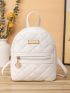 Minimalist Quilted Classic Backpack