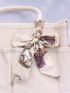 Scarf Bow Tie Design Bag Charm