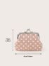 Polka Dot Kiss Lock Coin Purse