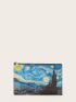 Starry Night Over The Rhone Print Coin Purse