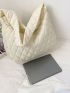 Minimalist Quilted Shoulder Bag