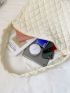 Minimalist Quilted Shoulder Bag