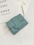 Stitch Detail Small Wallet
