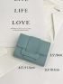 Stitch Detail Small Wallet