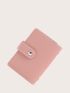 Minimalist Snap Button Card Holder