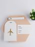 Plane Graphic Luggage Tag