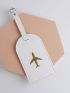 Plane Graphic Luggage Tag