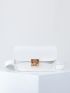 Mini Twist Lock Flap Belt Bag