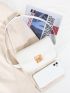 Mini Twist Lock Flap Belt Bag