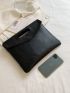 Minimalist Textured Clutch Bag