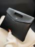 Minimalist Textured Clutch Bag
