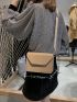 Mini Minimalist Flap Square Bag