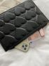 Minimalist Heart Embossed Clutch Bag
