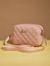Mini Quilted Crossbody Bag
