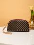Mini Metallic Ring Decor Clutch Bag