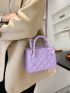 Mini Minimalist Textured Square Bag