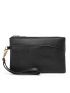 Mini Minimalist Clutch Bag Gray With Zipper