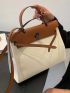 Two Tone Square Bag